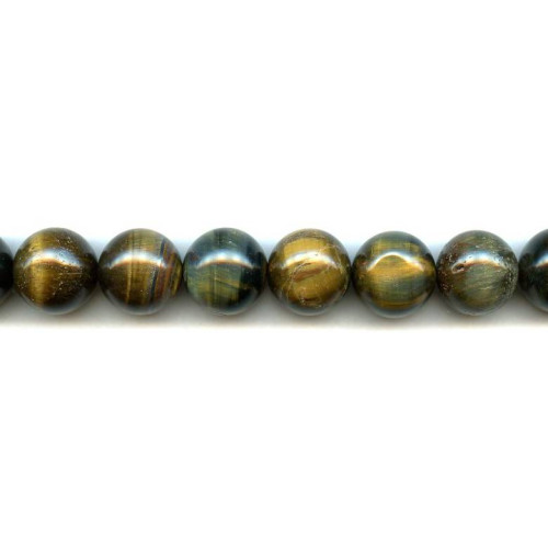 147-1093 Blue Tiger Eye <br>16mm Round