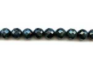 Blue Tiger Eye 12mm Faceted Round