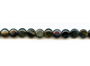 Blue Tiger Eye 10mm Dime