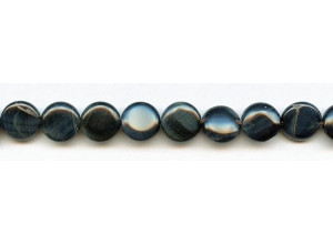 Blue Tiger Eye 12mm Dime