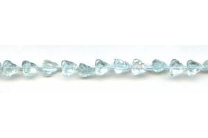 Blue Quartz 7mm Flower