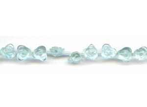 Blue Quartz 10mm Flower