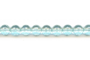 Blue Quartz 12mm Faceted Round