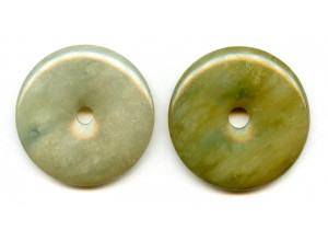 Burma Jade 40-43mm Donut Pie