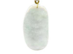 Burma Jade 62x35 Pendant