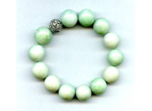 Burma Jade 13-15mm Round Bracelet