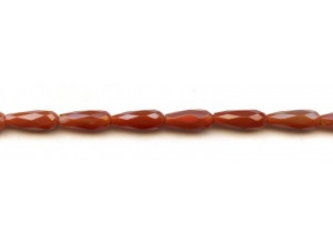 Carnelian 6x16 Faceted Teardrop