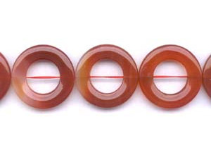 Carnelian 30mm Donut