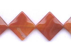 Carnelian 30x30 Waved Square Diamond