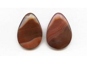 Carnelian 40-43x Pear Pendant