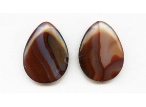 Carnelian 40-43x Pear Pendant