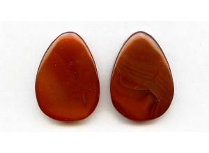 Carnelian 38-44x Pear Pendant