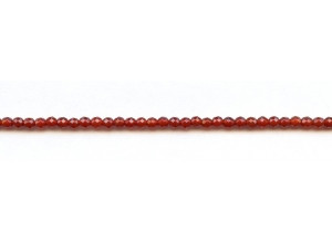 Carnelian 3mm Faceted Round