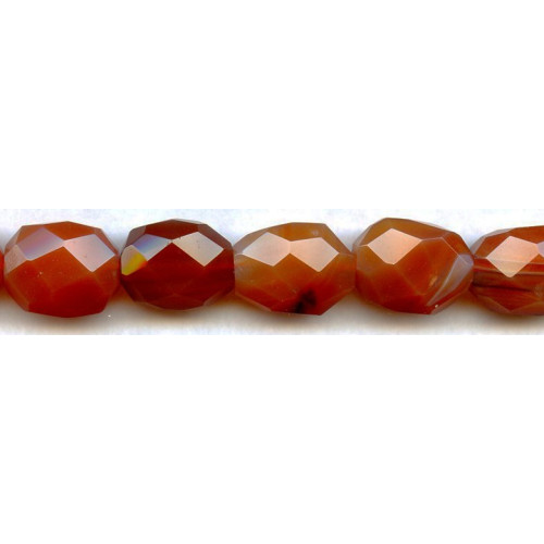 153-1423 Carnelian <br>15-16x Faceted Nugget