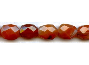 Carnelian 15-16x Faceted Nugget