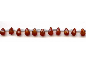 Carnelian 6x9 Teardrop Briolette