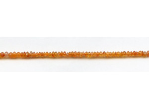 Carnelian 3-4mm Rondell