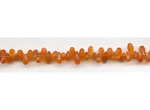 Carnelian 6-8x Teardrop Briolette