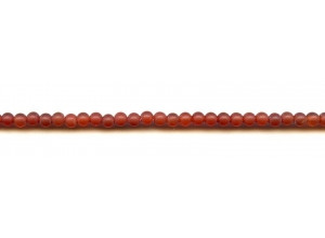 Matte Carnelian 4mm Round