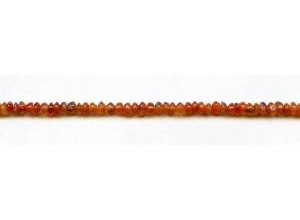 Carnelian 4mm Rondell