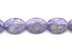 Charoite 22x30 Flat Oval