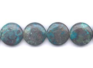 Chrysocolla 25mm Dime