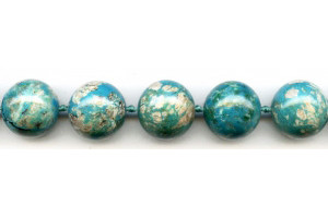 Chrysocolla 17-18mm Round