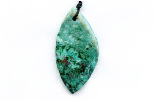 Chrysocolla 56x28 Pendant