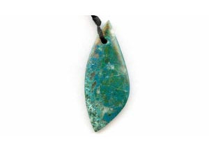 Chrysocolla 53x22 Pendant