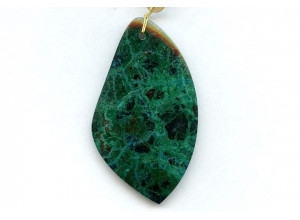 Chrysocolla 62x36 Pendant