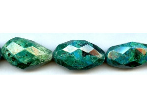 Chrysocolla 18-20x Faceted Nugget