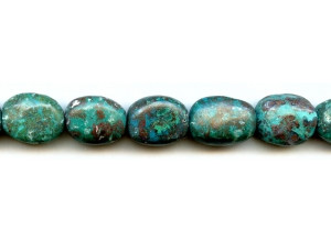 Matte Chrysocolla 15x20 Tumbled Nugget