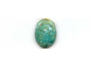 Chrysocolla 32x29 Pendant