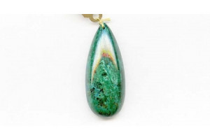 Chrysocolla 45x20 Pendant