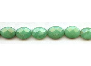 Chrysoprase 13x18 Faceted Flat Oval