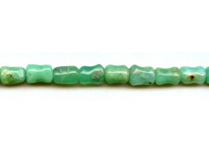 Chrysoprase 8x13 Bone Tube