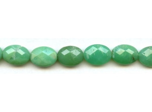 Chrysoprase 13x18 Faceted Flat Oval