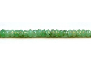 Chrysoprase 8mm Faceted Rondell