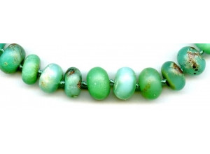 Matte Chrysoprase 15-16mm Rondell