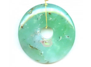 Chrysoprase 80x Pendant