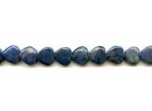 Dumortierite 12mm Heart