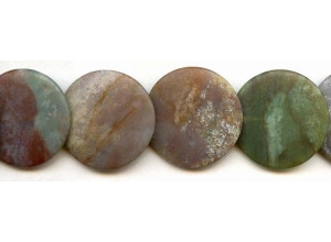 Fancy Jasper 30mm Lentil