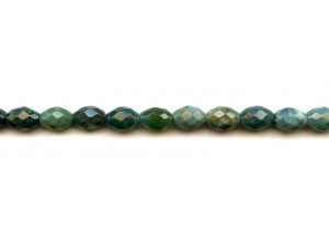 Fancy Jasper 7x10 Faceted Oval Rice