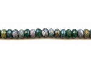 Fancy Jasper 10mm Faceted Rondell