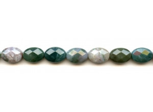 Fancy Jasper 10x14 Faceted Flat Oval