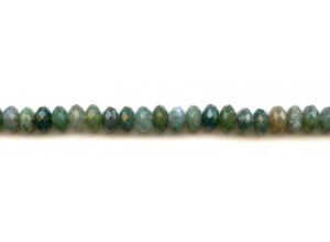 Fancy Jasper 8mm Faceted Rondell