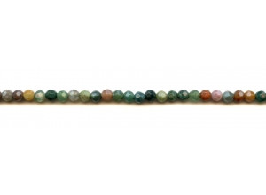 Fancy Jasper 4mm Faceted Round