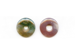 Fancy Jasper 25mm Donut Pie