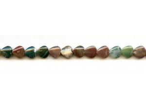 Fancy Jasper 8mm Heart