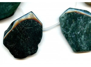 Fancy Jasper 38-52x Flat Fancy Drop